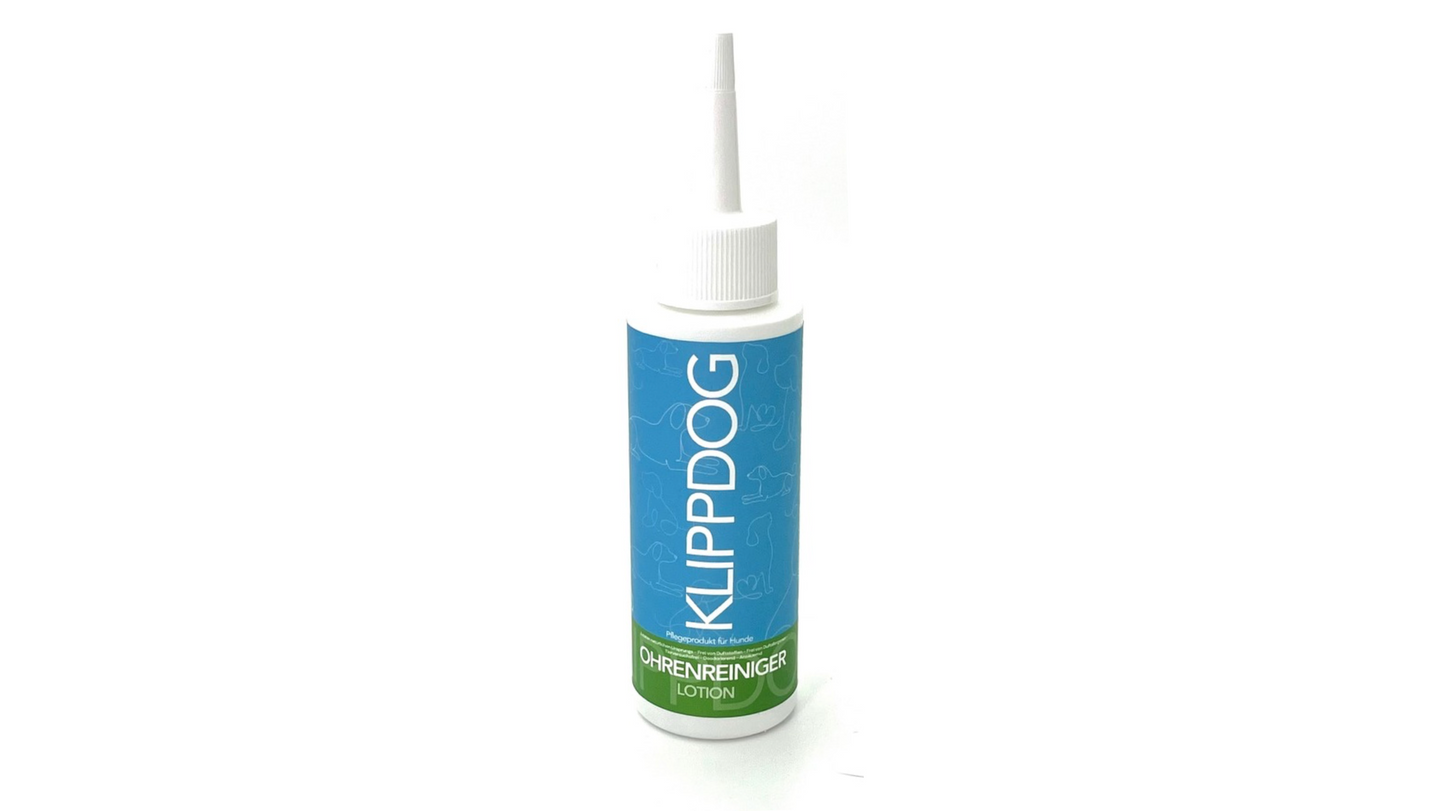 KLIPPDOG Ohrenreinger LOTION 100 ml - Pflegeprodukt für Hunde