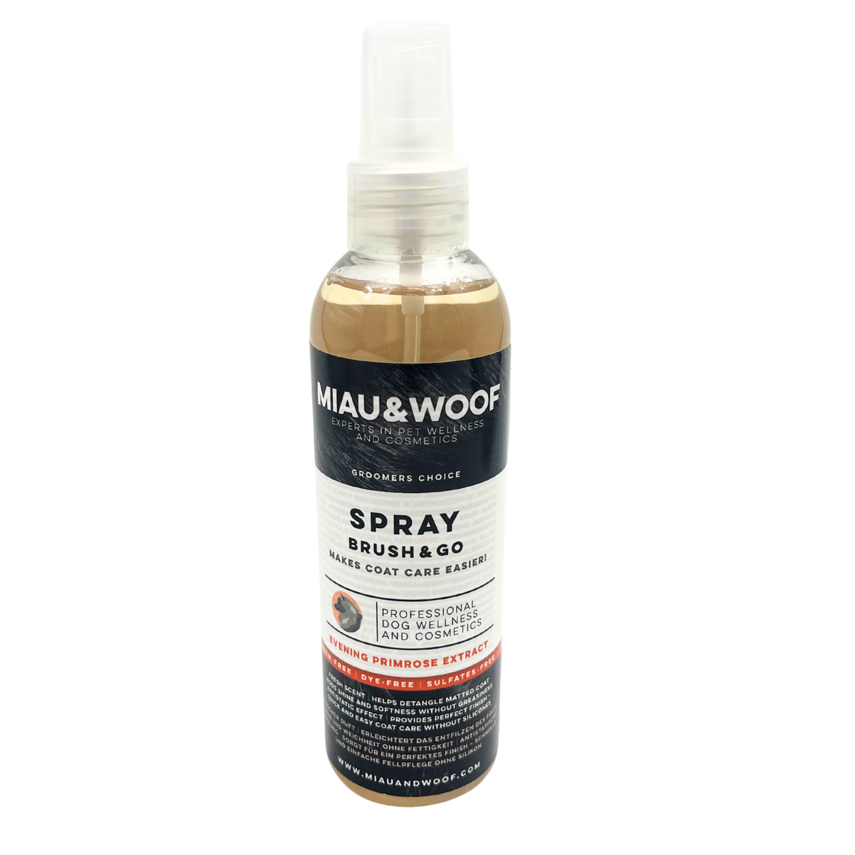 Woof Regular Vitality Care Spray Brush & Go