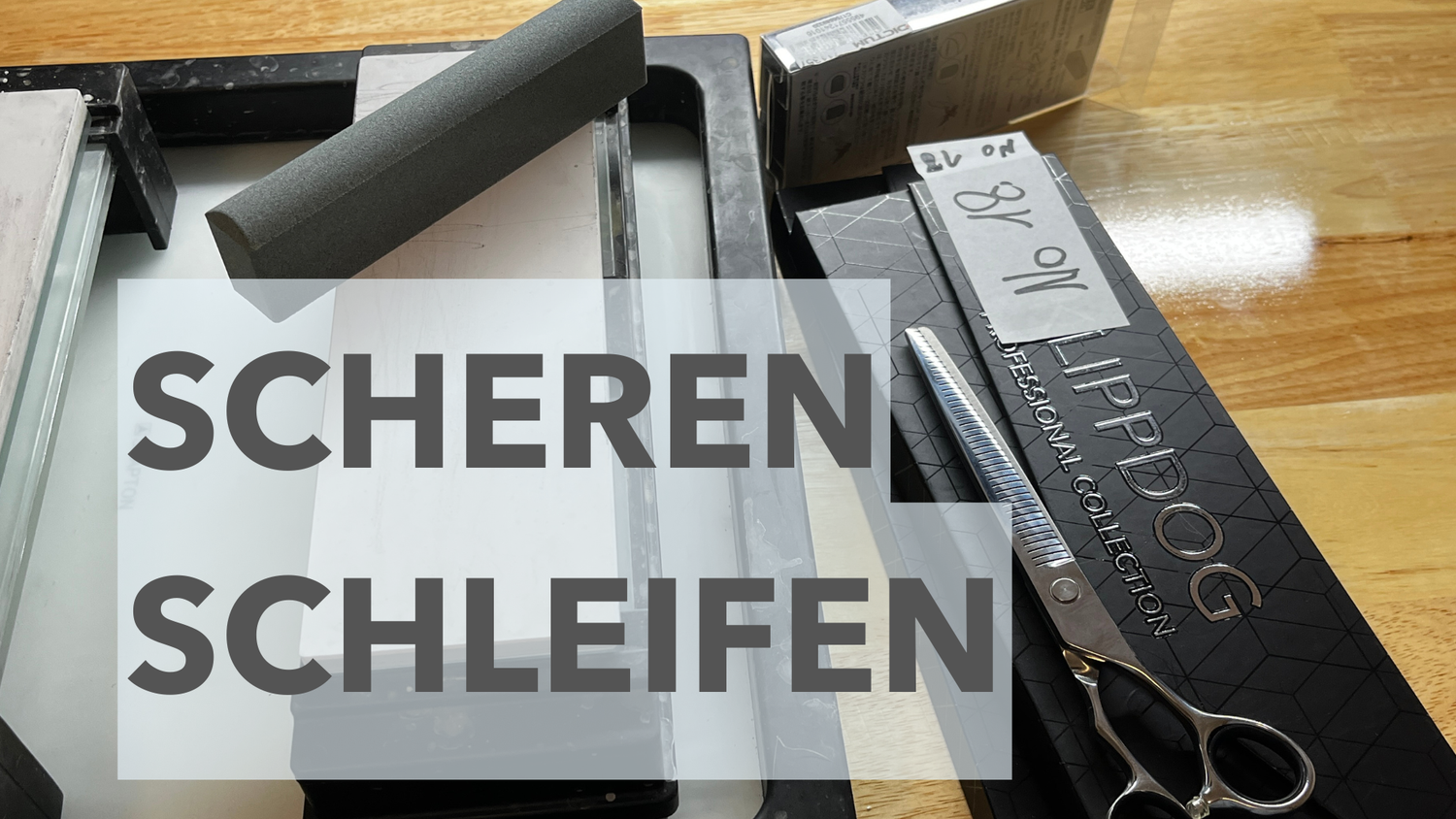 Scheren schleifen