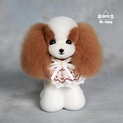 Teddy Kopfmodell (Champagne mit weisser Schnauze), nur Fell