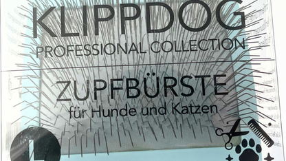 Profi Zupfbürste für Hunde und Katzen Gr. Large