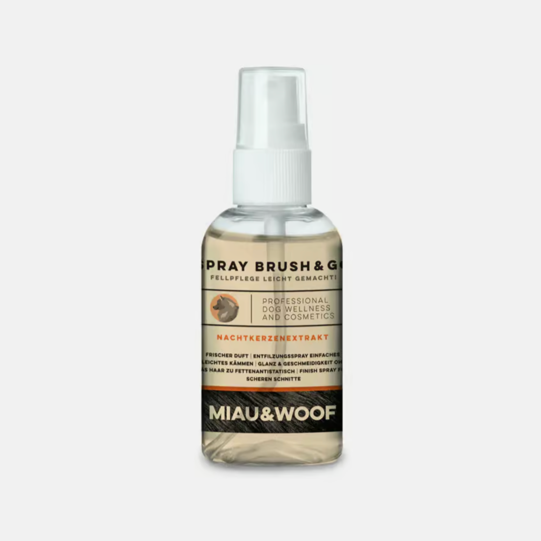 Woof Regular Vitality Care Spray Brush & Go