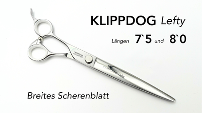 Lefty "Gerade Schere mit breiten Klingen"