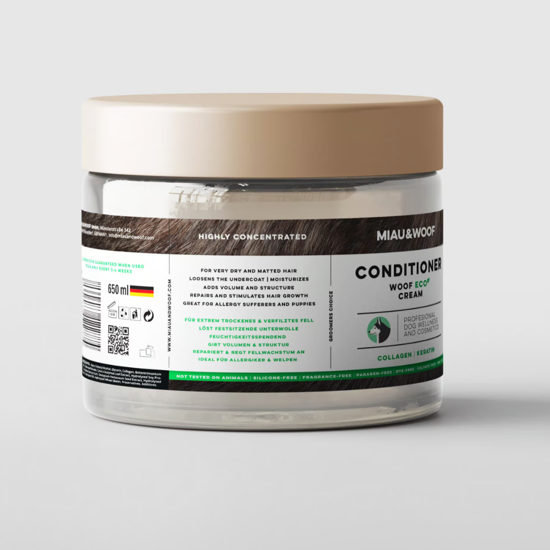 WOOF ECO CREAM CONDITIONER