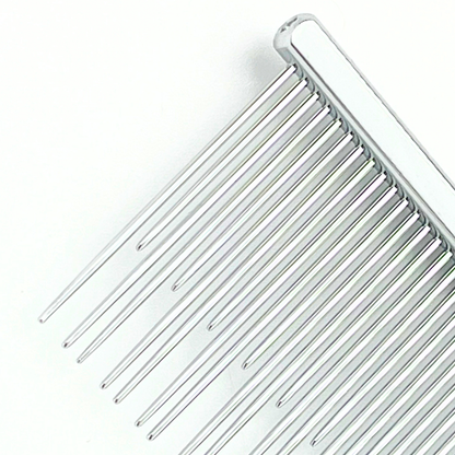 Feiner Edelstahlkamm doppelreihig