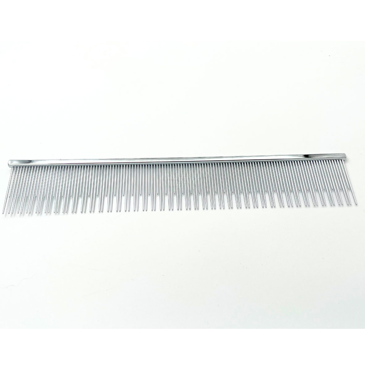 Feiner Edelstahlkamm doppelreihig