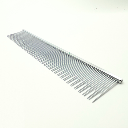 Feiner Edelstahlkamm doppelreihig