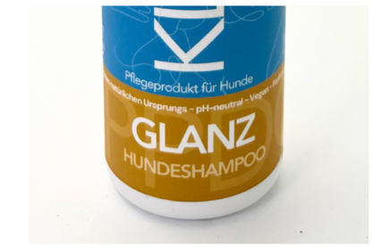 KLIPPDOG Hundeshampoo GLANZ 250 ml - Pflegeprodukt für Hunde
