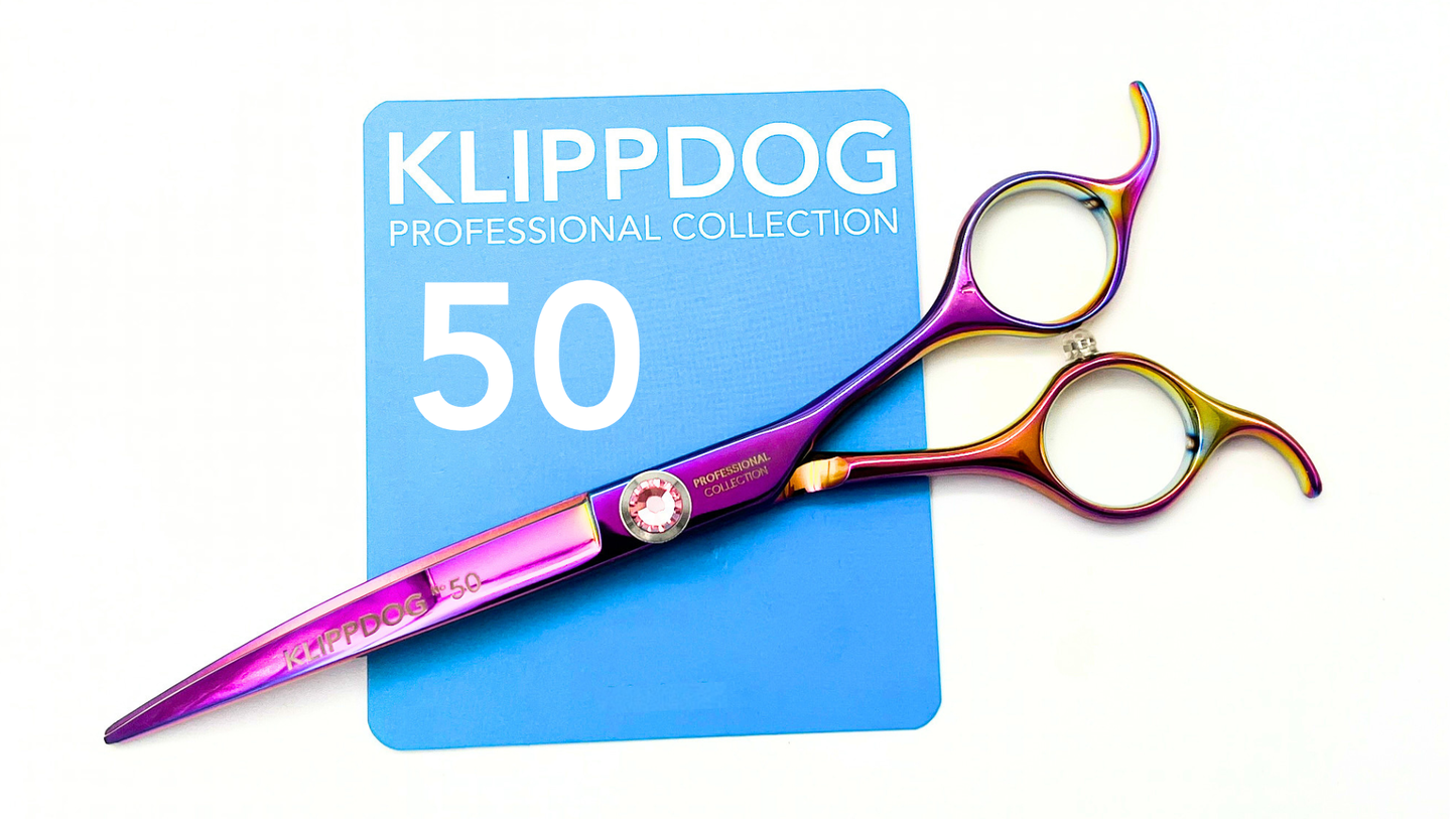 KLIPPDOG No 50 Curved Schere 6,5" – in 3 Farbvarianten